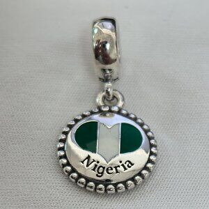 Pandora Nigeria Exclusive Charm Pendant, S925 Silver Jewelry